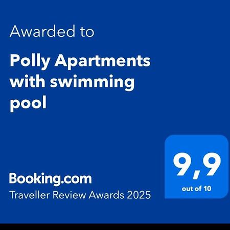 Polly Apartments With Swimming Pool Babino Polje Екстериор снимка