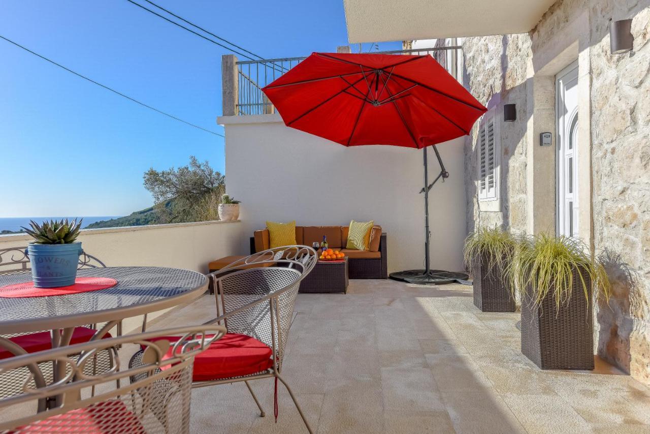 Polly Apartments With Swimming Pool Babino Polje Екстериор снимка